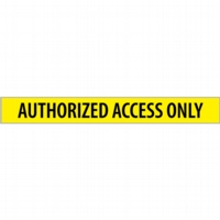 Authorized Access Only - Blk/Yel