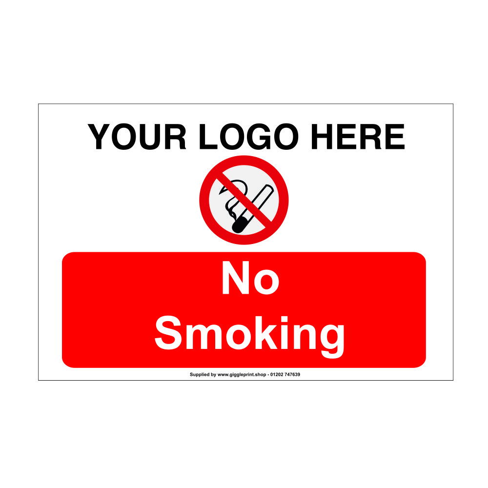 No Smoking Site Safety Sign