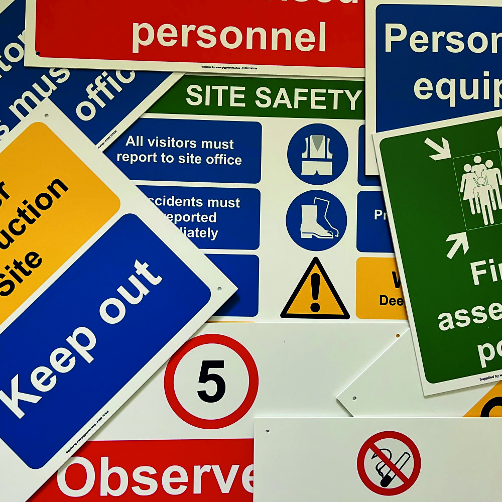 Buy Large Site Safety Signs