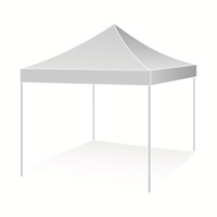 Canopy Top & Frame Only - No Additional Walls