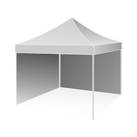 Canopy Top, Frame & 2 Walls (Single Sided)
