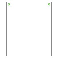 Holes In Top Two Corners