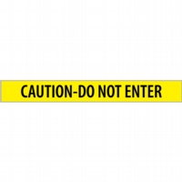 Caution-Do Not Enter - Blk/Yel