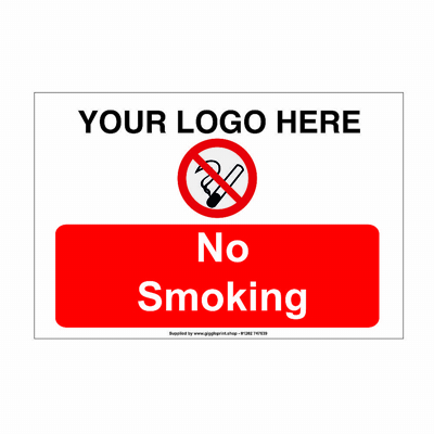 No Smoking Site Safety Sign