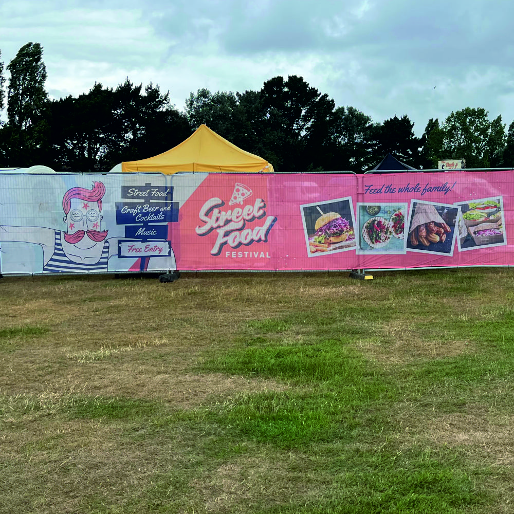 Heras Fence Scrim