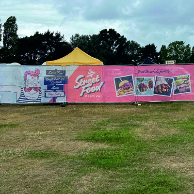 Heras Fence Scrim