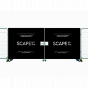 Heras Fence Gate Covers