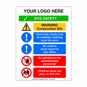 Small Site Safety Sign