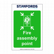 Bespoke Fire Assembly Point Sign
