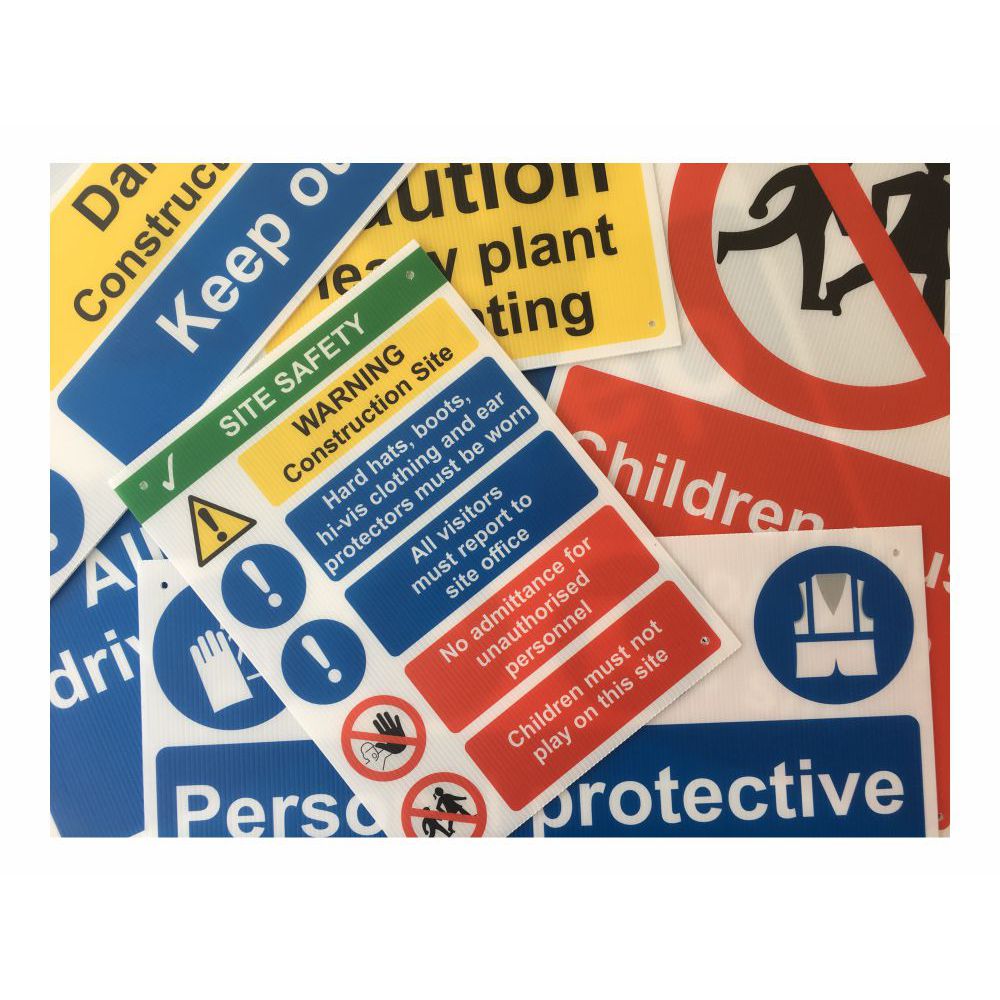 Cheap Site Safety Signs
