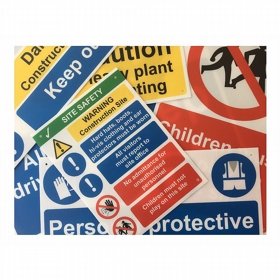 Small Site Safety Sign Bundle - Bespoke With Logo