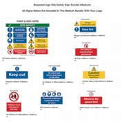 Printed Site Safety Signs 