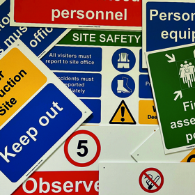 Large Site Safety Sign Bundle - Bespoke With Logo