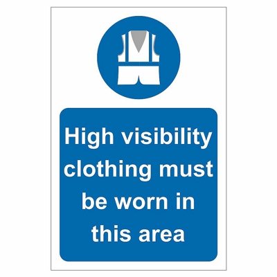 Hi Vis Jackets Site Safety Sign