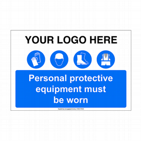PPE Site Safety Sign