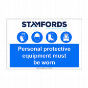 Footwear Site Safety Sign