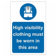 High Vis Jackets Site Safety Sign