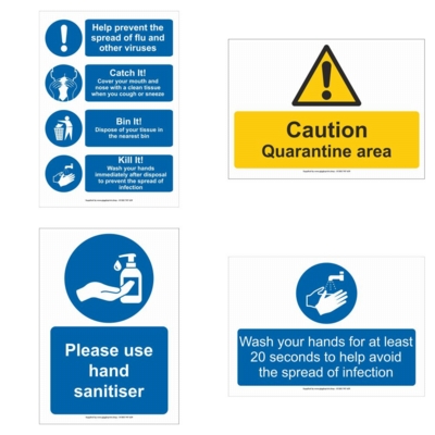 Infection Prevention Signs