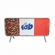 Single Sided Barrier Banner